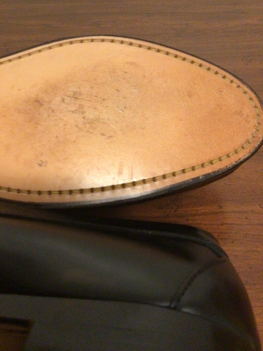 Allen Edmonds Made in USA “Walde” penny loafer preppy, business ,leather SZ 13 - Picture 14 of 16